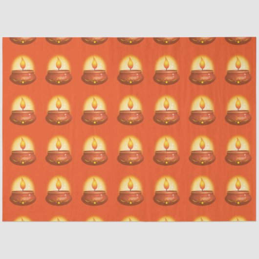 Diwali Lantern Tissuepapier (Voorkant)