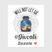 Diwali Lichtpot – Lichtfestival Sticker (Vel)