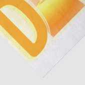 Diwali Lights Cute Candlelight Typografie Tissuepapier (Detail)