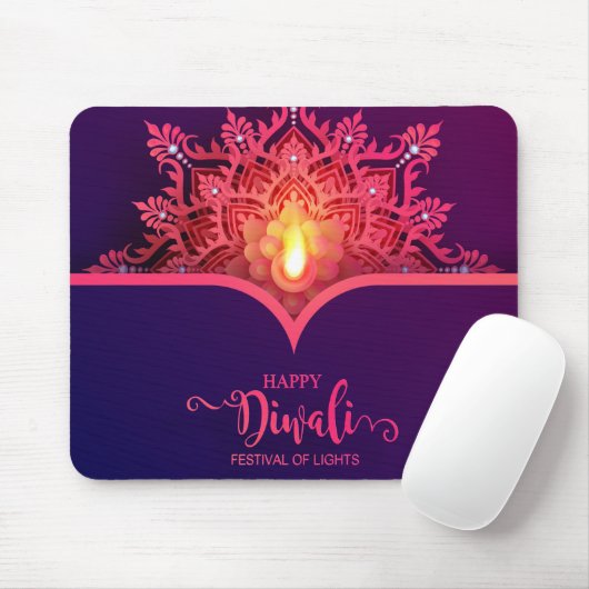 Diwali-muispad Muismat (Met muis)
