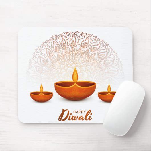 Diwali-muispad Muismat (Met muis)