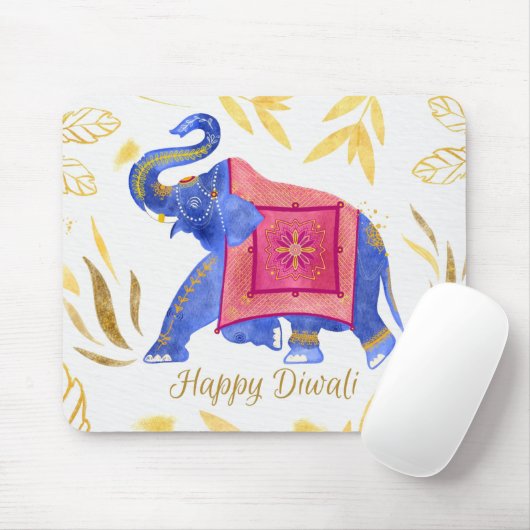 Diwali-muispad Muismat (Met muis)