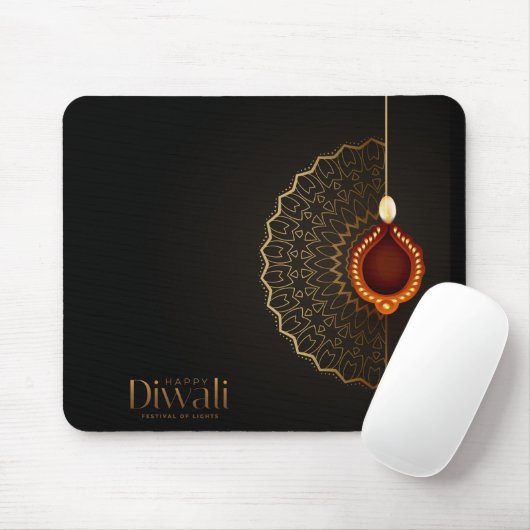 Diwali-muispad Muismat (Met muis)