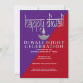 Diwali Night Celebration of Light Kaart (Voorkant)