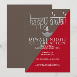 Diwali Night Celebration of Light Kaart