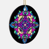 Diwali Ornament met Rangoli Pattern (Rechts)