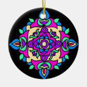 Diwali Ornament met Rangoli Pattern (Voorkant)