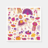 Diwali papieren servet (Voorkant)