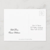 Diwali Partij bewaart het DatumKalkbord Aankondigingskaart (Achterkant)