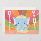 Diwali Party Invitation Kaart (Voorkant)