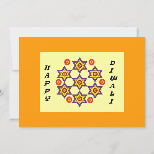 Diwali Party Invitation Kaart (Voorkant)