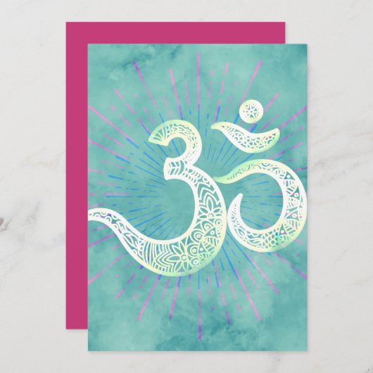 Diwali Party Kaart (Voorkant / Achterkant)