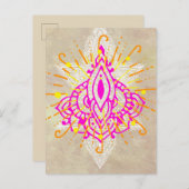 Diwali Party Uitnodiging Briefkaart (Voorkant / Achterkant)