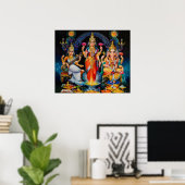 Diwali Pooja door de heer Ramalingam Poster (Thuiskantoor)