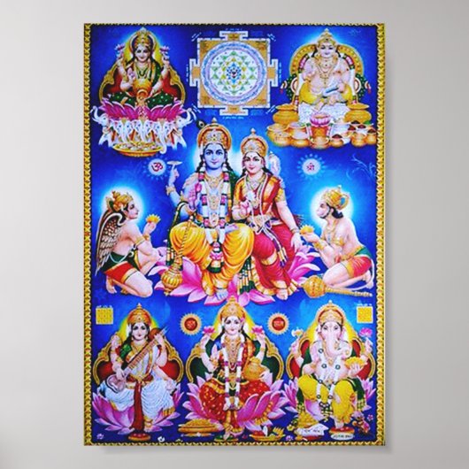 diwali pooja poster (Voorkant)
