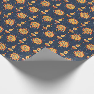Diwali Radiant Petal Rhythm Cadeaupapier