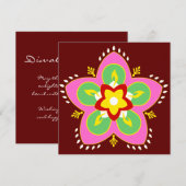 diwali rangoli (Voorkant / Achterkant)