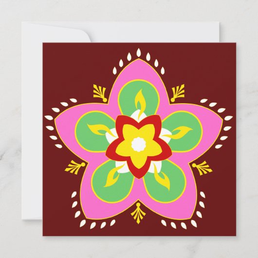 diwali rangoli (Voorkant)