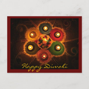 Diwali Rangoli -1 Briefkaart