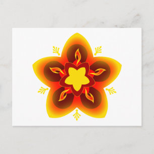 diwali rangoli briefkaart