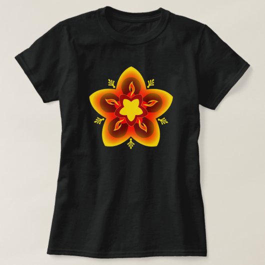 diwali rangoli t-shirt (Design voorkant)