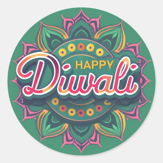 Diwali sticker (Voorkant)