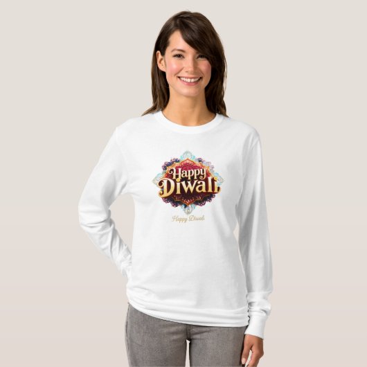 Diwali T-shirt (Voorkant volledig)