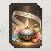 Diwali uitnodiging (Voorkant / Achterkant)