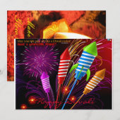 Diwali Uitnodiging (Voorkant / Achterkant)