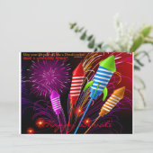 Diwali Uitnodiging (Staand voorkant)