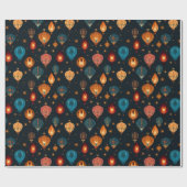 Diwali-vakantielantaarns  cadeaupapier (Vlak)
