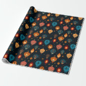 Diwali-vakantielantaarns  cadeaupapier (Uitgerold)