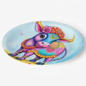 Diwali vieren met Koeien in vermomming Papieren Bordje (Gekanteld)