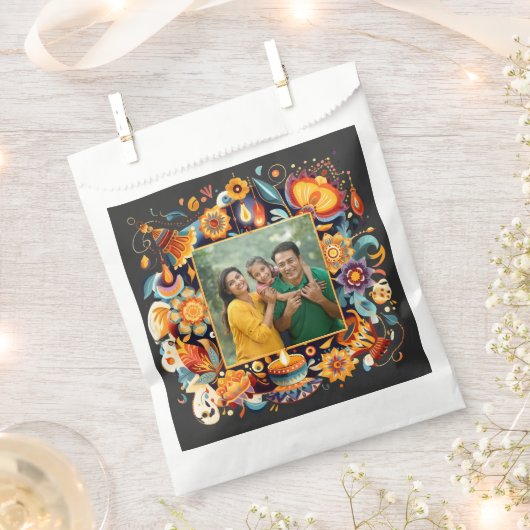 Diwali viering bedankzakje (Geknipt)