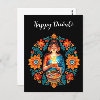 Diwali viering briefkaart