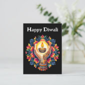 Diwali viering briefkaart (Staand voorkant)