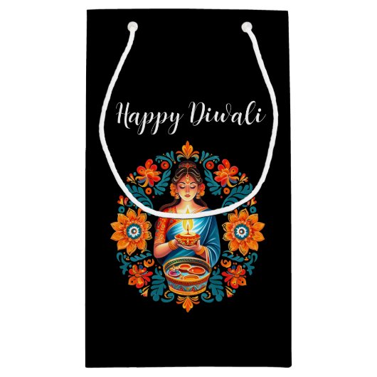 Diwali viering klein cadeauzakje (Achterkant)