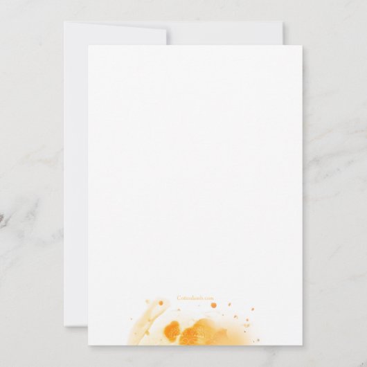 Diwali Wenskaart (Achterkant)