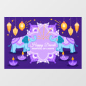 Diwali Window Cling Raamsticker (Vel)