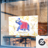 Diwali Window Cling Raamsticker (Cafe Raam)