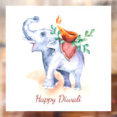 Diwali Window Cling Raamsticker (Vel 2)