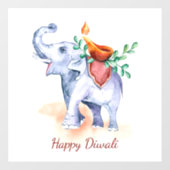 Diwali Window Cling Raamsticker (Vel)