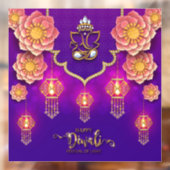 Diwali Window Cling Raamsticker (Vel 2)