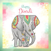 Diwali Window Cling Raamsticker (Vel 3)