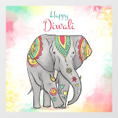 Diwali Window Cling Raamsticker (Vel)