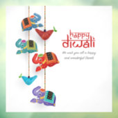 Diwali Window Cling Raamsticker (Vel 3)