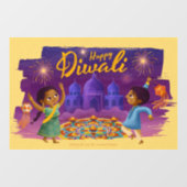 Diwali Window Cling Raamsticker (Vel)