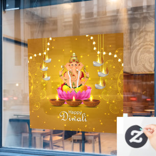 Diwali Window Cling Raamsticker