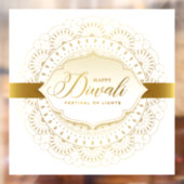 Diwali Window Cling Raamsticker (Vel 2)