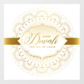 Diwali Window Cling Raamsticker (Vel)